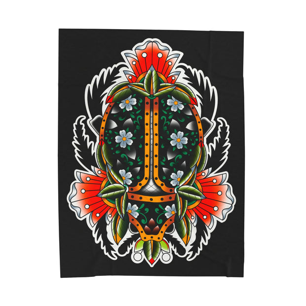 Super Plush Fleece Scarab Beetle Blanket 60"x80"
