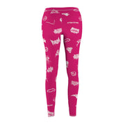 Wingbats Leggings Fuchsia