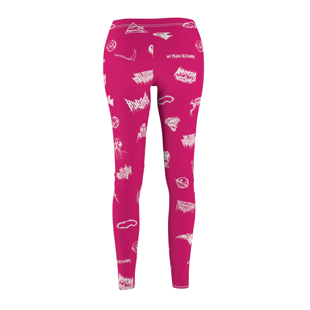 Wingbats Leggings Fuchsia