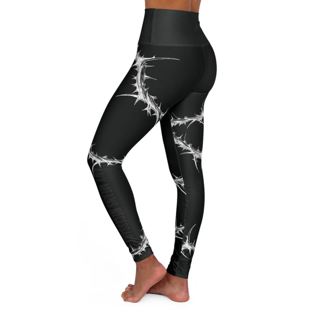 Spina Noctis High Waisted Yoga Leggings