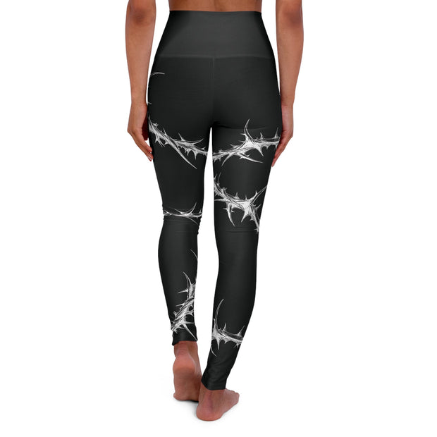 Spina Noctis High Waisted Yoga Leggings