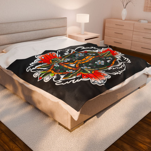 Super Plush Fleece Scarab Beetle Blanket 60"x80"