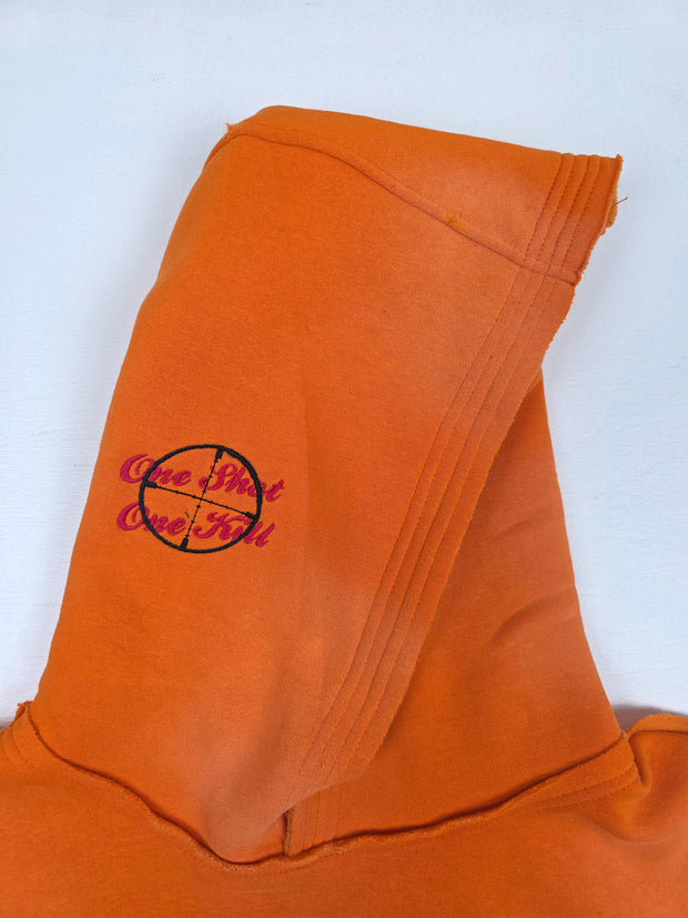 Trophy Pullover Hoodie Orange