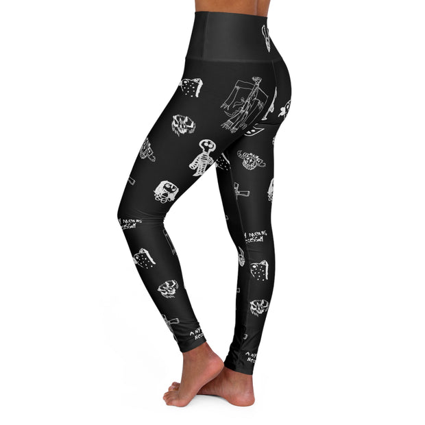 Corrupted Youth High Waisted Leggings