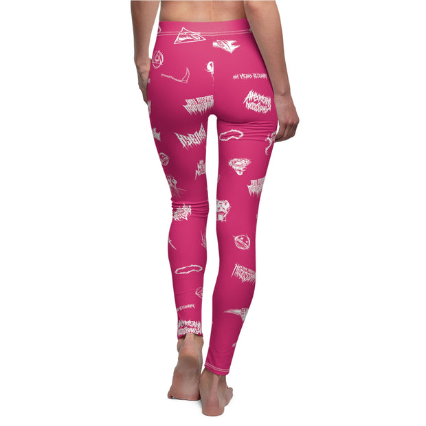 Wingbats Leggings Fuchsia