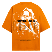 Everyone I Love Is Dead T-Shirt Orange