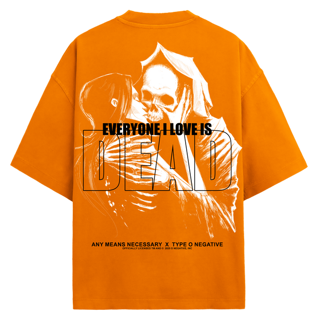 Everyone I Love Is Dead T-Shirt Orange