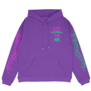Are We Even Alive Pullover Hoodie Purple