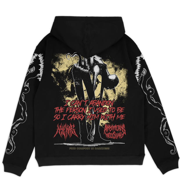 Abandon Pullover Hoodie Black