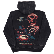 Agnostic Zip Up Hoodie Black