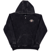 Agnostic Zip Up Hoodie Black