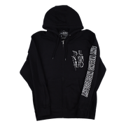 It's All In Your Head Zip Up Hoodie Black