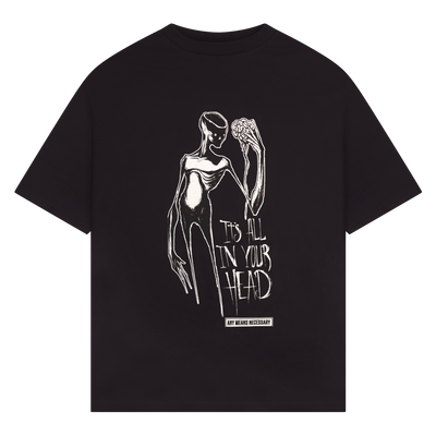 It's All In Your Head T-Shirt Black