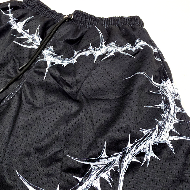 Spina Noctis Mesh Shorts