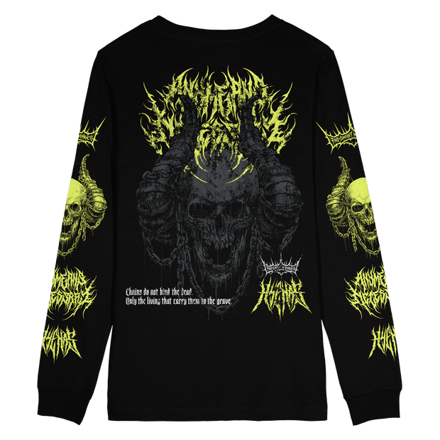 Chains Long Sleeve T-Shirt Black
