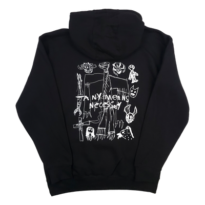 Corrupted Youth Pullover Hoodie Black (Adults)
