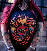 Cursed Heart Tattoo T-shirt