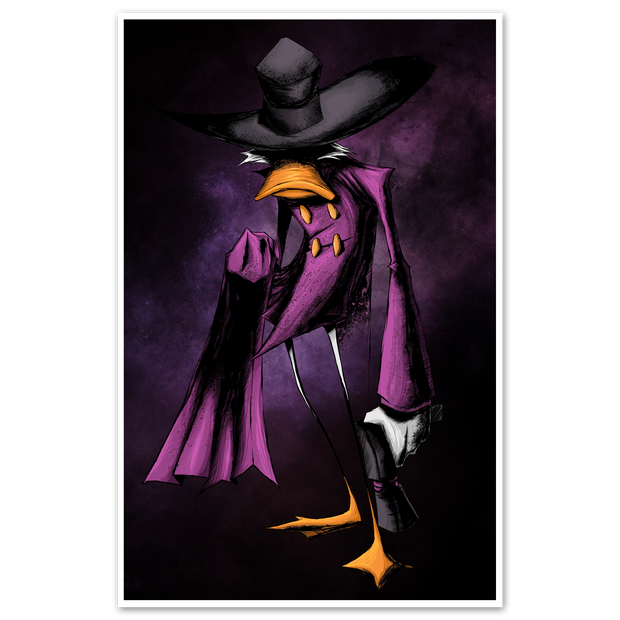 Darkwing Duck Print