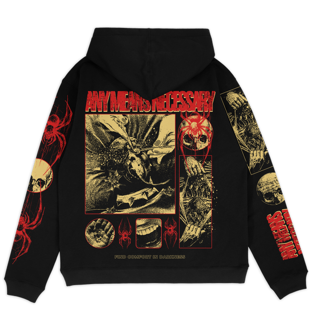 Death Weaver Pullover Hoodie Black