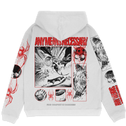 Death Weaver Pullover Hoodie White