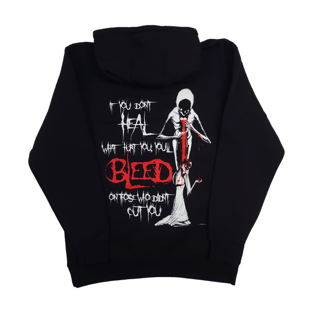 Don't Heal Pullover Hoodie Black