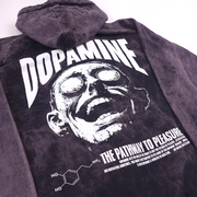 Dopamine Pullover Hoodie Vintage Black