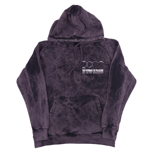 Dopamine Pullover Hoodie Vintage Black