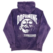 Dopamine Pullover Hoodie Vintage Purple