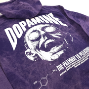 Dopamine Pullover Hoodie Vintage Purple