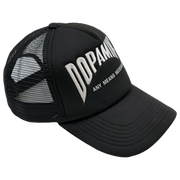 Dopamine Trucker Hat Black