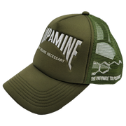 Dopamine Trucker Hat Olive