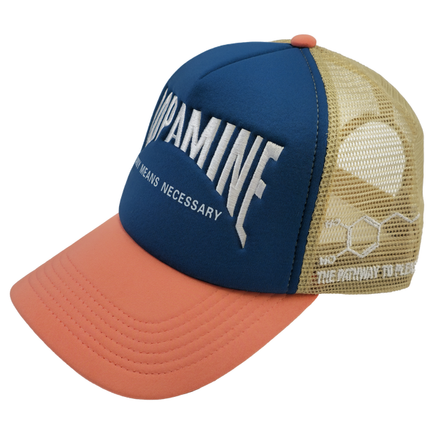 Dopamine Trucker Hat Salmon