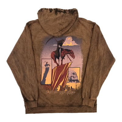 End of the Trail Pullover Hoodie Sun Burnt