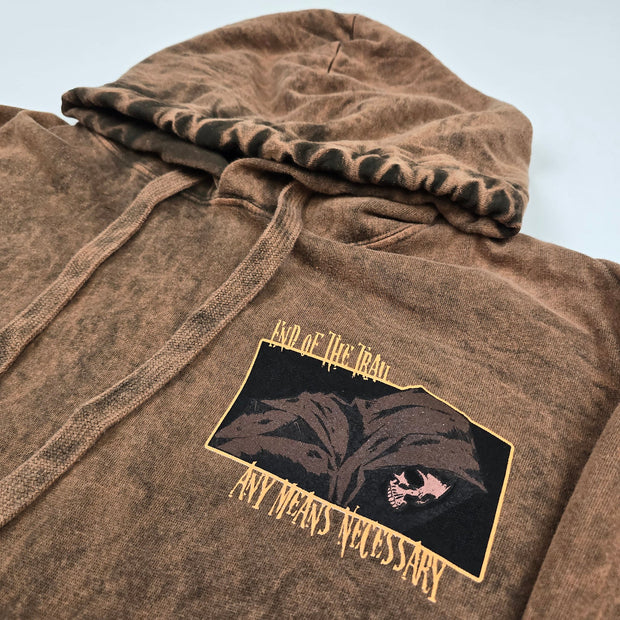 End of the Trail Pullover Hoodie Sun Burnt