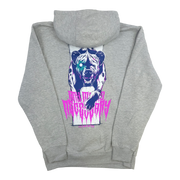 Eye for an Eye Pullover Hoodie Heather Grey