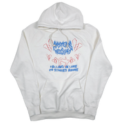 Falling in Love Pullover Hoodie Vintage White