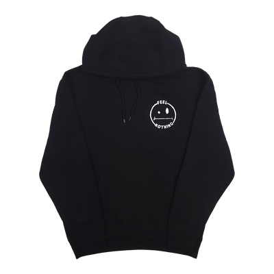 Feel Nothing Pullover Hoodie Black