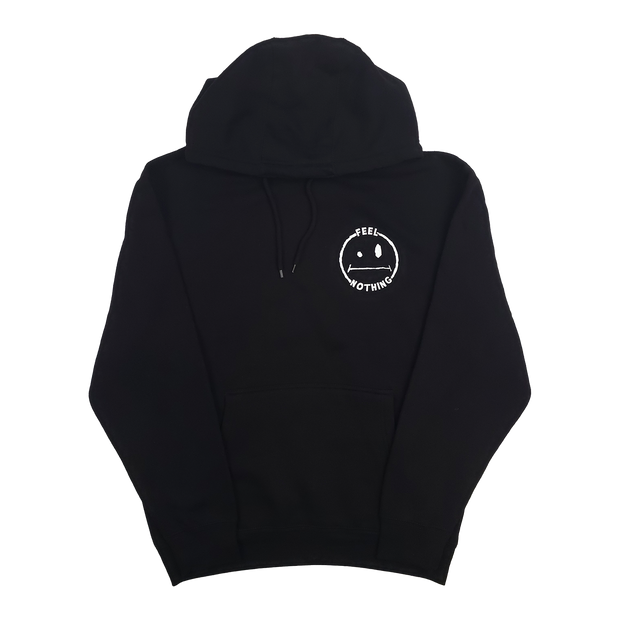 Feel Nothing Pullover Hoodie Black