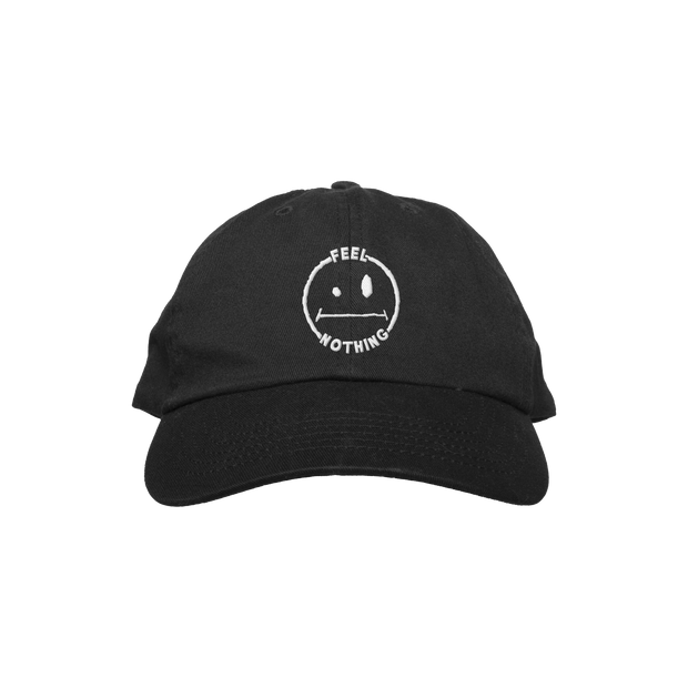 Feel Nothing Strapback Hat Black
