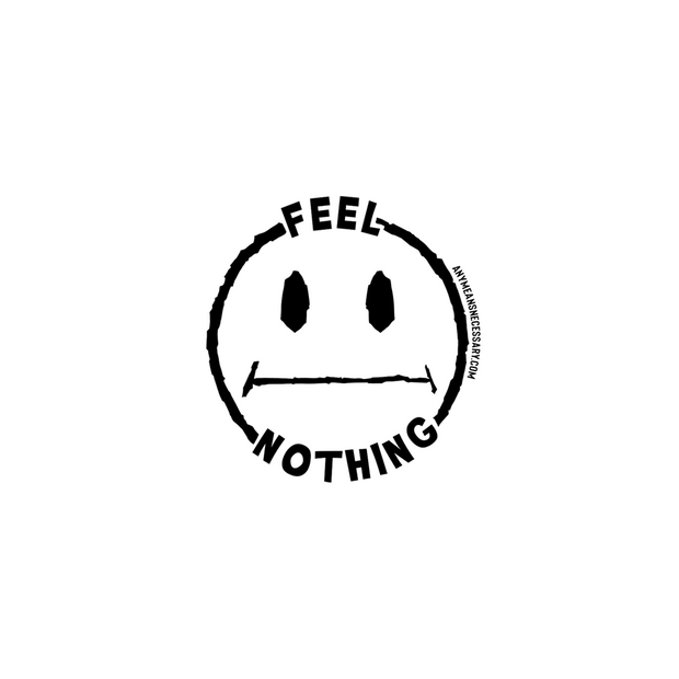 Feel Nothing Sticker