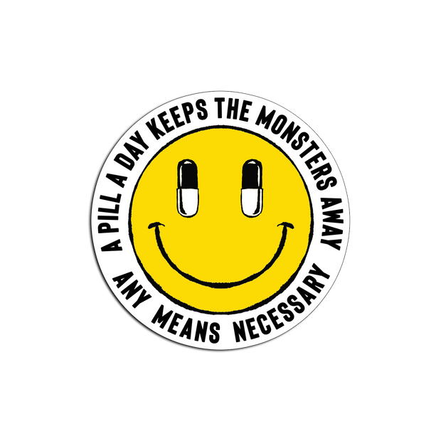 Happy Pills Sticker
