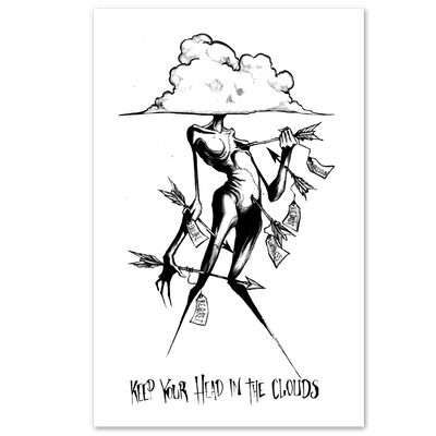 Head in the Clouds Print