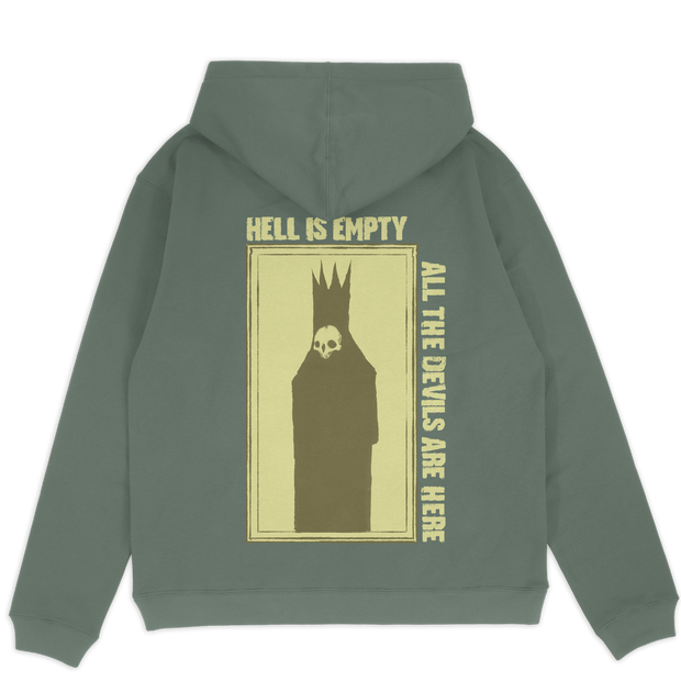 Hell is Empty Pullover Hoodie Sage