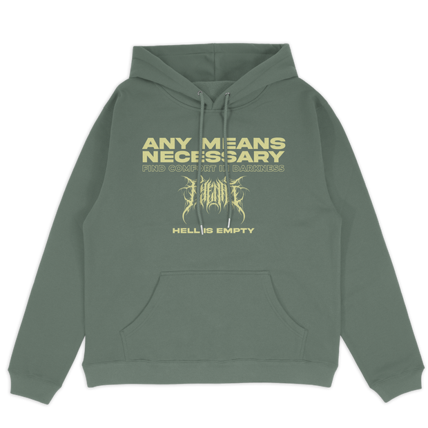 Hell is Empty Pullover Hoodie Sage