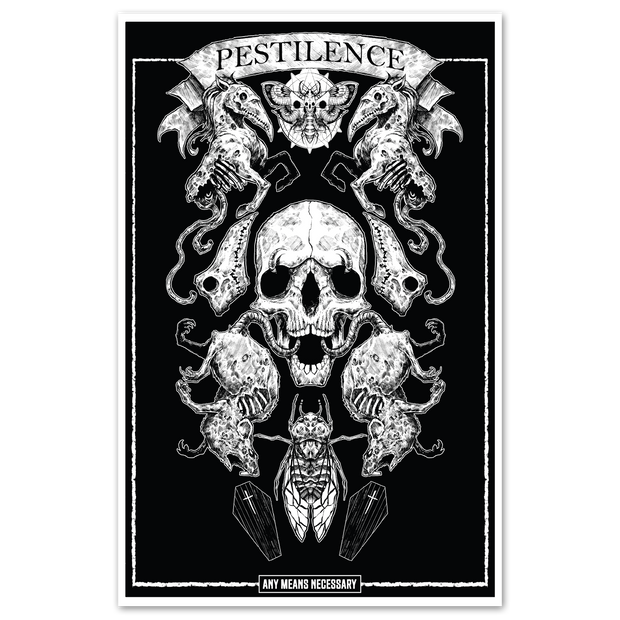 4 Horsemen Pestilence Print