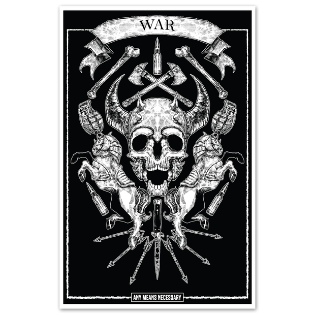 4 Horsemen War Print