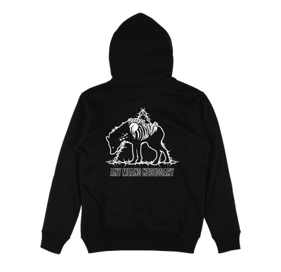 Hunt Thorns Pullover Hoodie Black