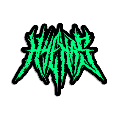 Hyenas Green Sticker