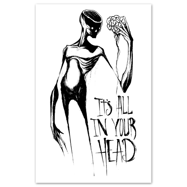 All In Your Head Print