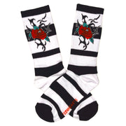 TRIBAL ROSE SOCKS